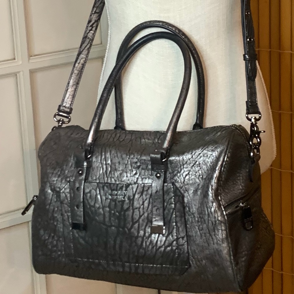 Badgley Miischka Satchel Handbag w/Shoulder Strap & Dust Bag